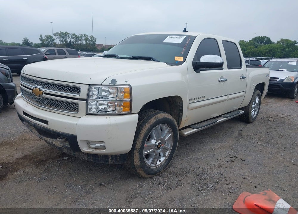 2012 CHEVROLET SILVERADO 1500 LTZ VIN: 3GCPKTE77CG301901