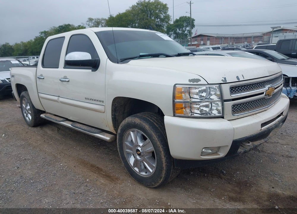 2012 CHEVROLET SILVERADO 1500 LTZ VIN: 3GCPKTE77CG301901