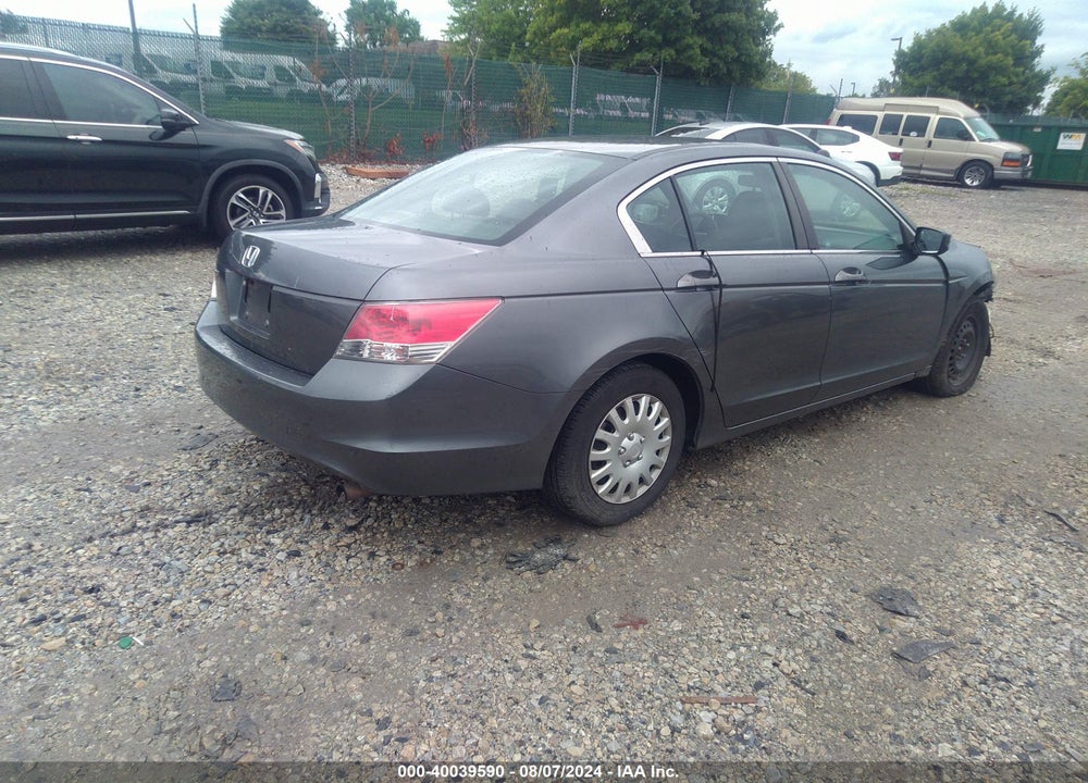 2010 HONDA ACCORD 2.4 LX VIN: 1HGCP2F37AA138606