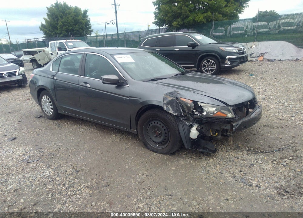 2010 HONDA ACCORD 2.4 LX VIN: 1HGCP2F37AA138606