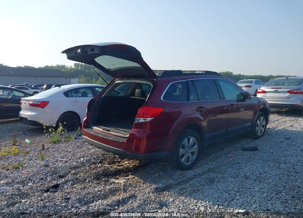 2012 SUBARU OUTBACK 3.6R LIMITED VIN: 4S4BRDKC1C2284756