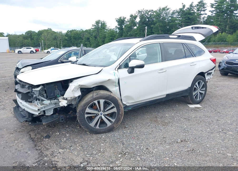 2019 SUBARU OUTBACK 2.5I LIMITED VIN: 4S4BSAJC0K3302404