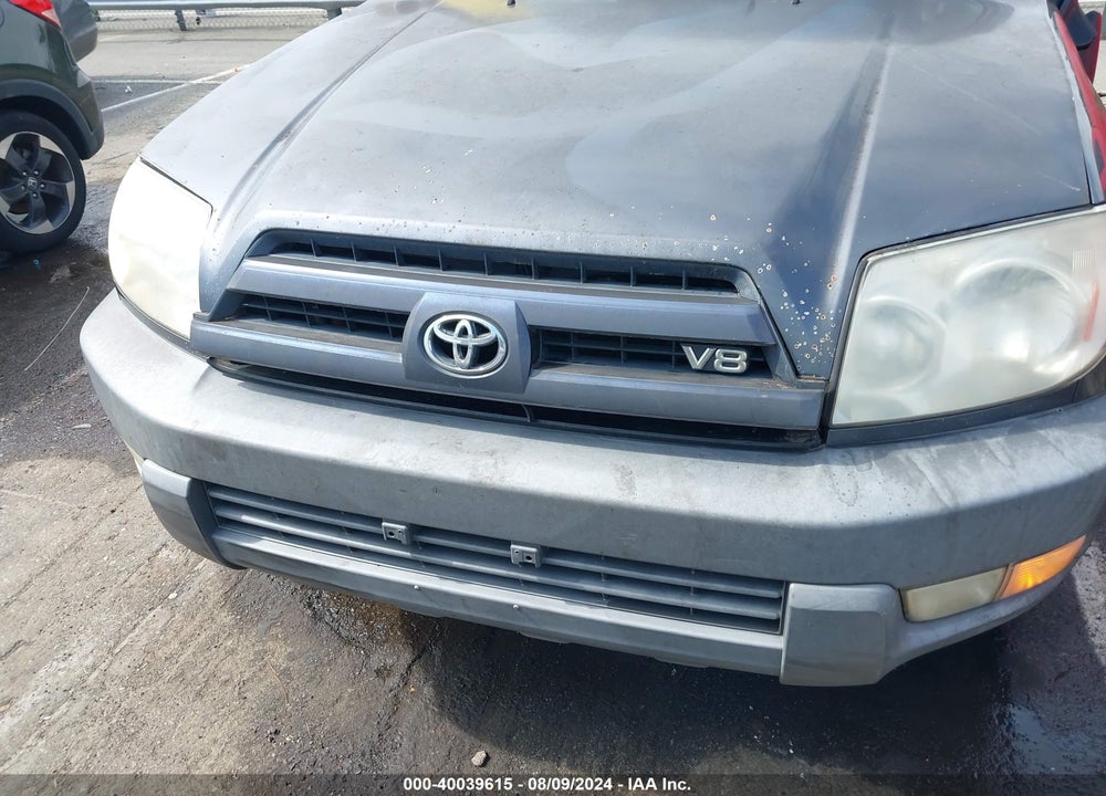 2003 TOYOTA 4RUNNER SR5 V8 VIN: JTEBT14RX30012798
