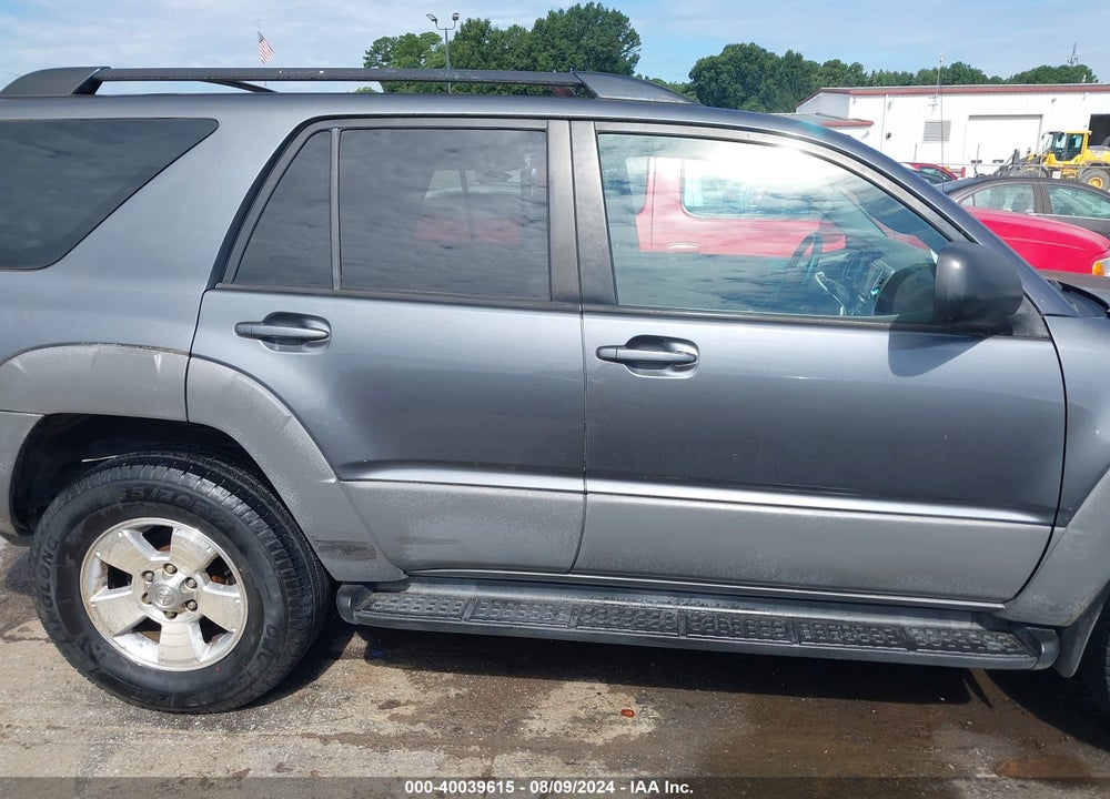2003 TOYOTA 4RUNNER SR5 V8 VIN: JTEBT14RX30012798