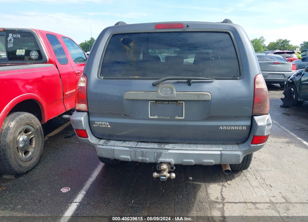 2003 TOYOTA 4RUNNER SR5 V8 VIN: JTEBT14RX30012798