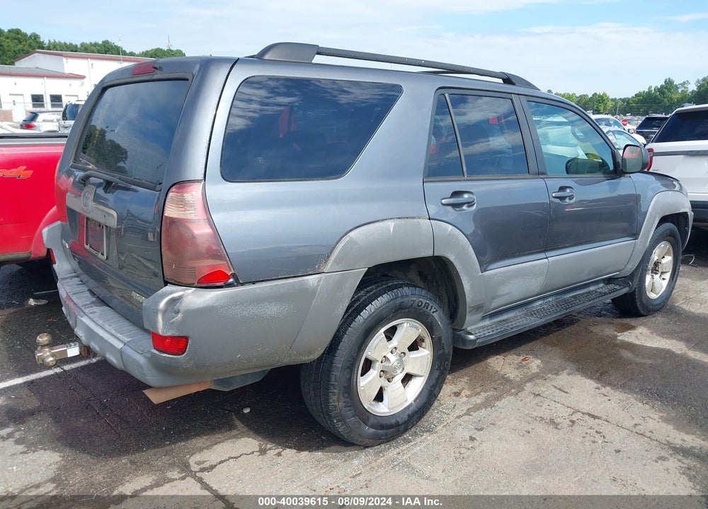 2003 TOYOTA 4RUNNER SR5 V8 VIN: JTEBT14RX30012798
