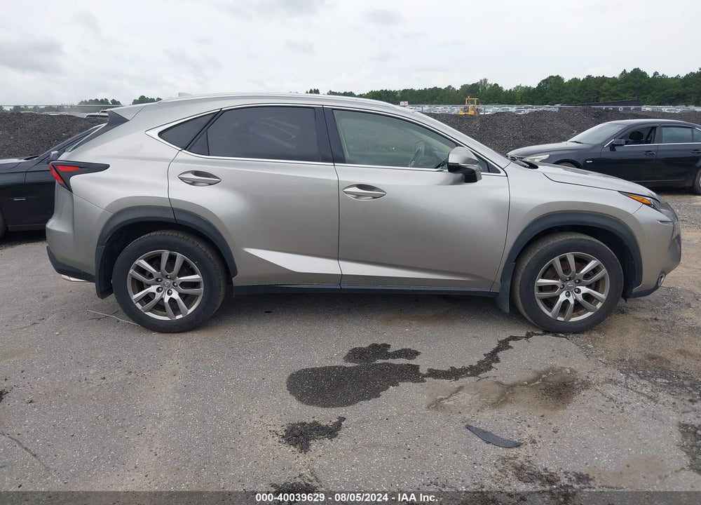 2016 LEXUS NX 200T VIN: JTJBARBZ8G2047813
