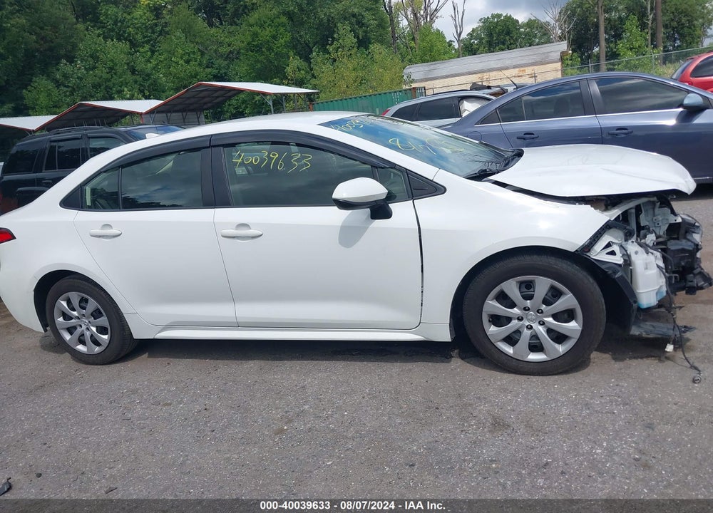 2020 TOYOTA COROLLA LE VIN: JTDEPRAE6LJ091502
