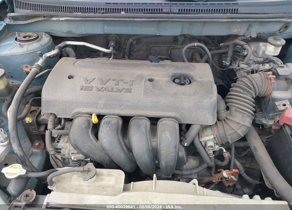 2006 TOYOTA COROLLA LE VIN: 2T1BR32E26C608884
