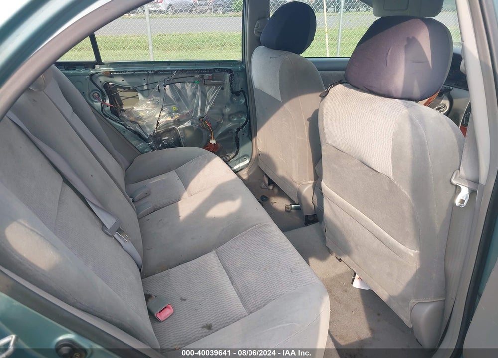 2006 TOYOTA COROLLA LE VIN: 2T1BR32E26C608884
