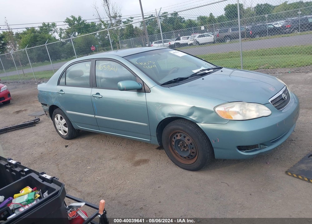2006 TOYOTA COROLLA LE VIN: 2T1BR32E26C608884