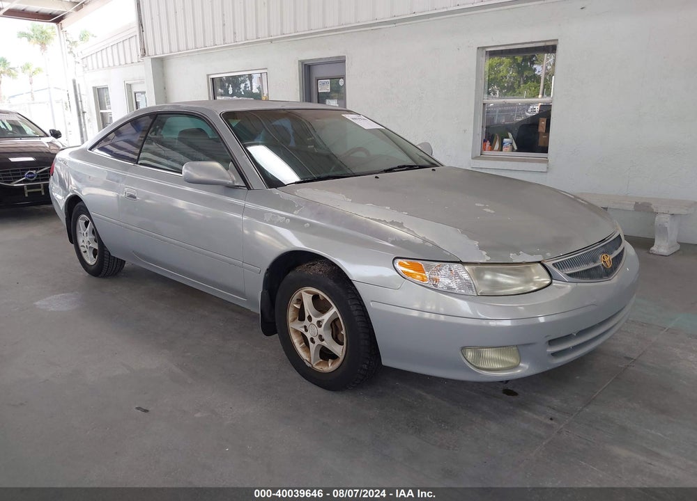 2000 TOYOTA CAMRY SOLARA SE VIN: 2T1CG22P0YC301898