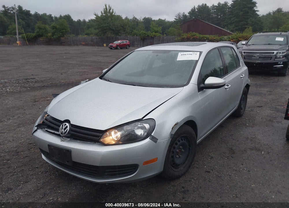 2013 VOLKSWAGEN GOLF 2.5L 4-DOOR VIN: WVWDB7AJ3DW058330