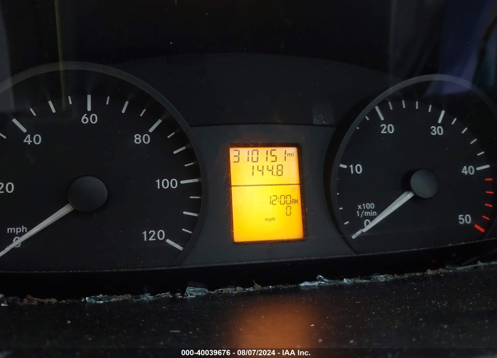 2012 MERCEDES-BENZ SPRINTER 2500 HIGH ROOF VIN: WDZPE8CC1C5666571