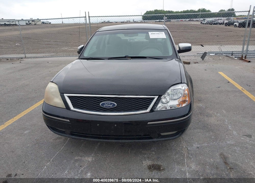 2005 FORD FIVE HUNDRED SEL VIN: 1FAFP27195G111408