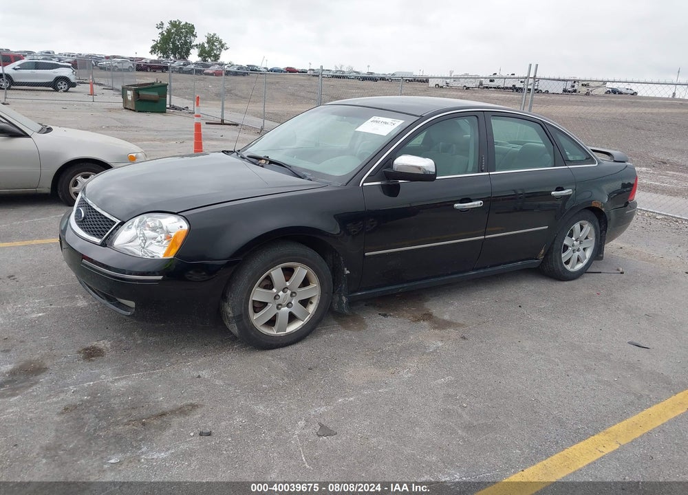 2005 FORD FIVE HUNDRED SEL VIN: 1FAFP27195G111408