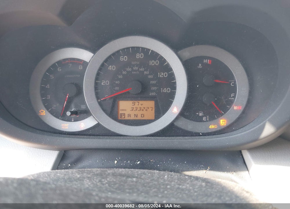 2009 TOYOTA RAV4 BASE V6 VIN: 2T3BK33V89W002633