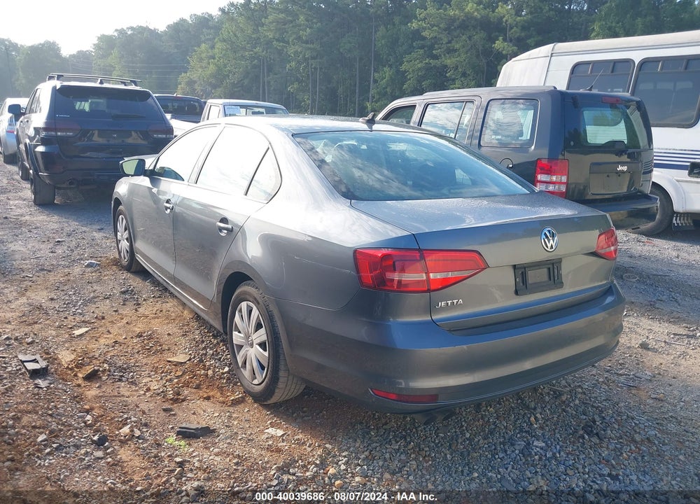 2015 VOLKSWAGEN JETTA 2.0L S VIN: 3VW2K7AJ7FM288184