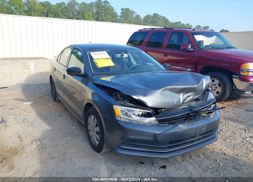 2015 VOLKSWAGEN JETTA 2.0L S VIN: 3VW2K7AJ7FM288184
