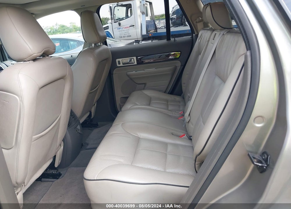 2008 LINCOLN MKX VIN: 2LMDU88C68BJ27168
