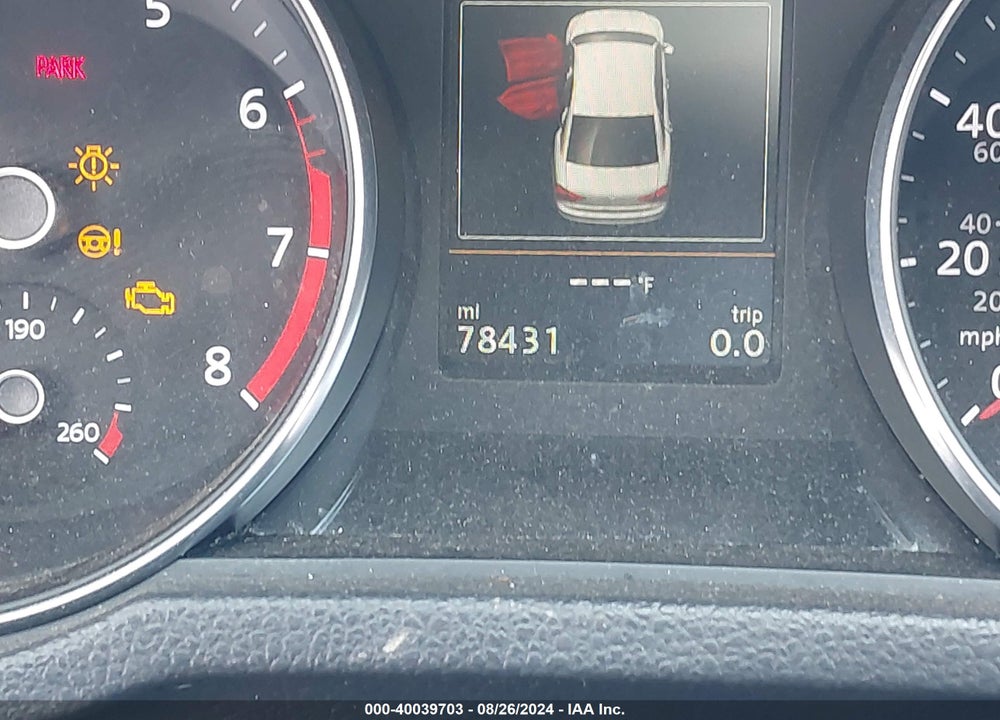 2017 VOLKSWAGEN PASSAT 1.8T SE VIN: 1VWGT7A39HC082664