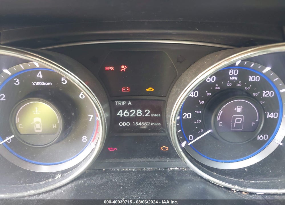 2013 HYUNDAI SONATA LIMITED VIN: 5NPEC4AC5DH506123