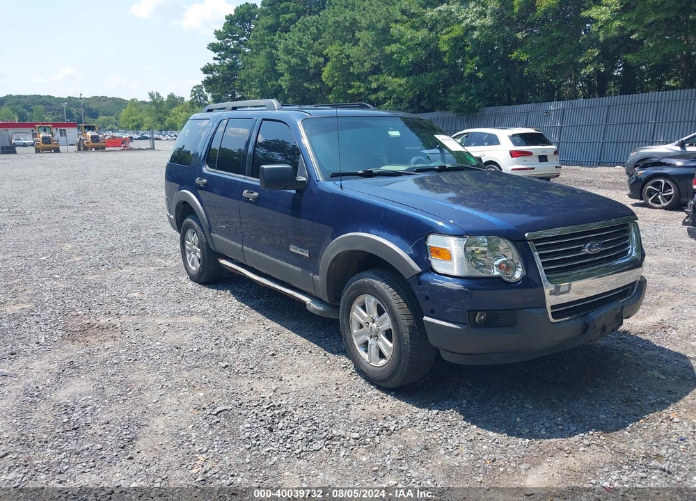 2006 FORD EXPLORER XLT VIN: 1FMEU73E06UA64188