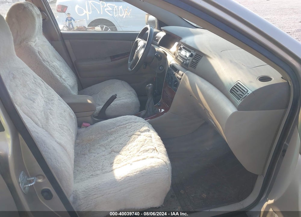 2008 TOYOTA COROLLA LE VIN: 2T1BR30EX8C901454