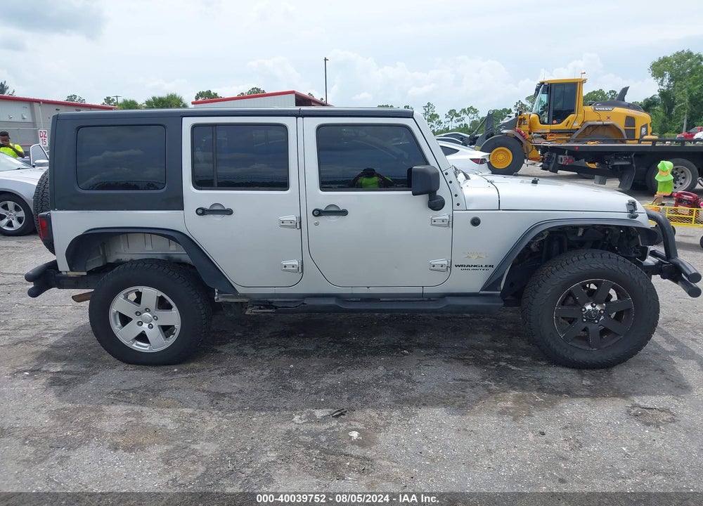 2007 JEEP WRANGLER UNLIMITED SAHARA VIN: 1J8GA59127L107055