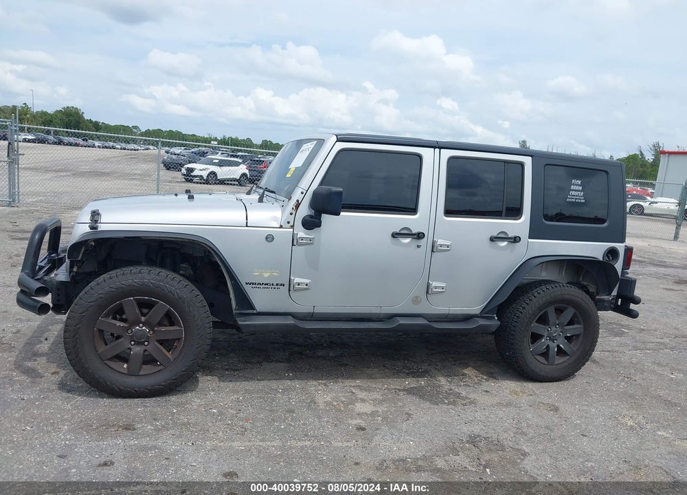 2007 JEEP WRANGLER UNLIMITED SAHARA VIN: 1J8GA59127L107055