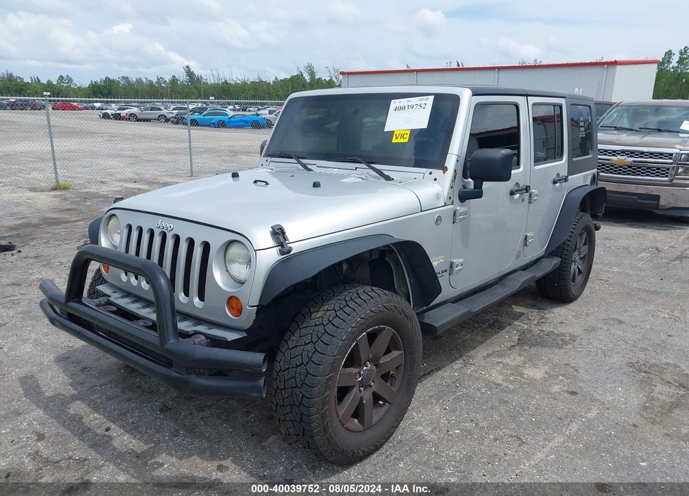 2007 JEEP WRANGLER UNLIMITED SAHARA VIN: 1J8GA59127L107055