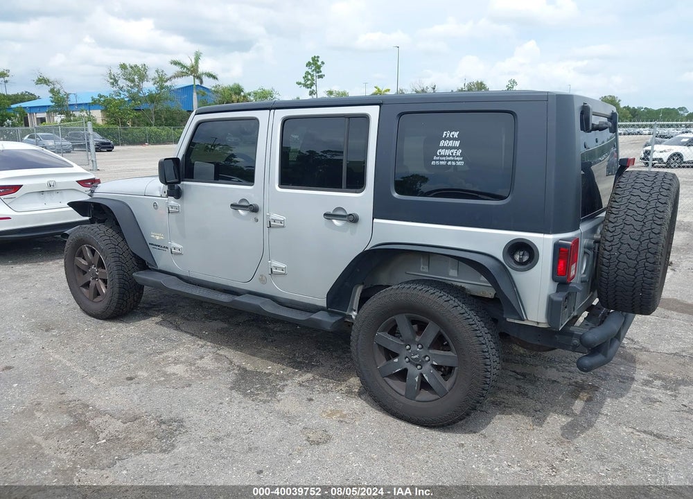 2007 JEEP WRANGLER UNLIMITED SAHARA VIN: 1J8GA59127L107055