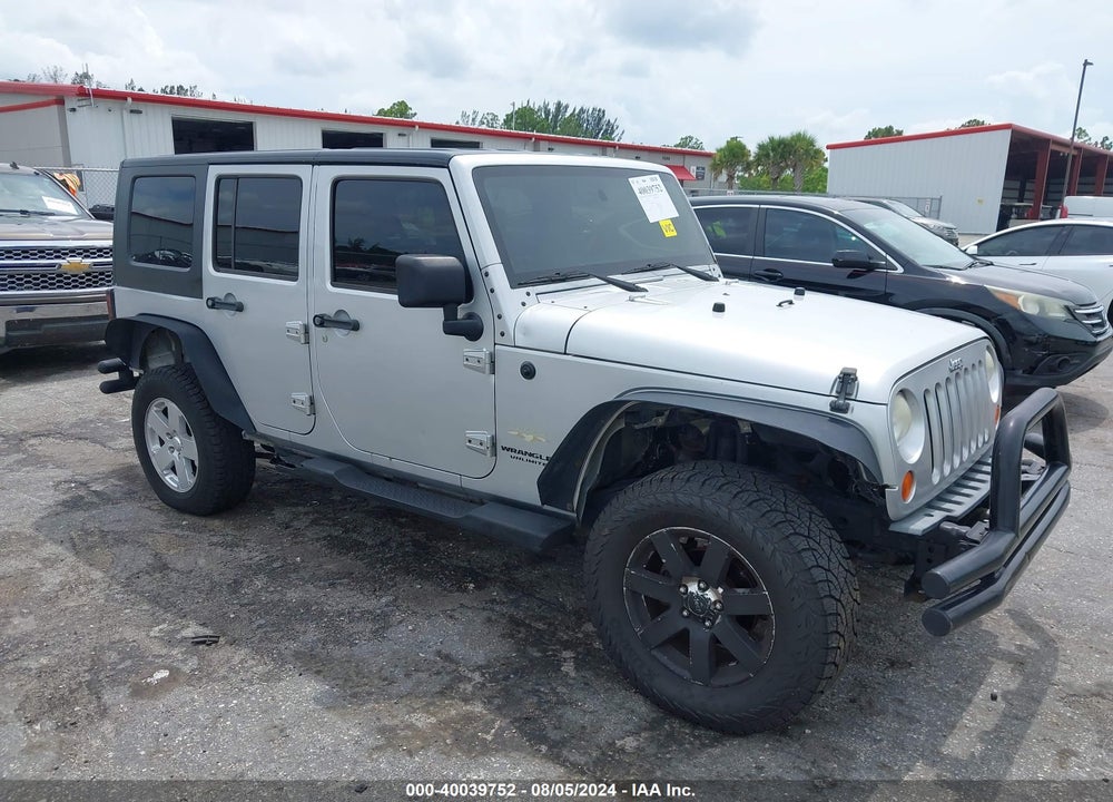 2007 JEEP WRANGLER UNLIMITED SAHARA VIN: 1J8GA59127L107055