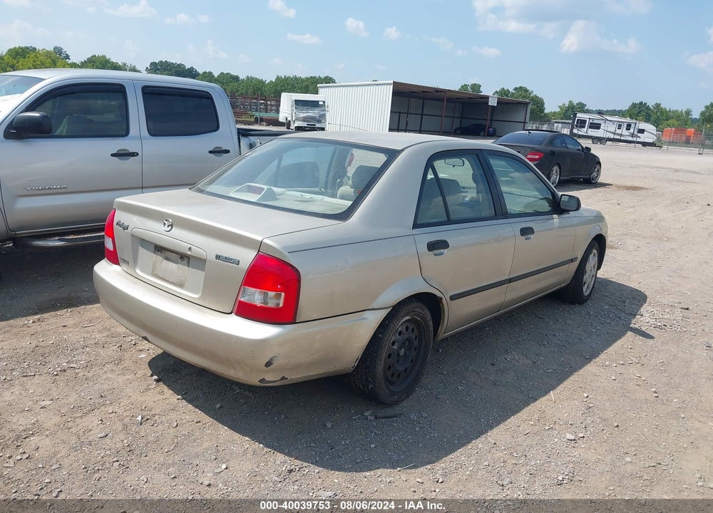 2002 MAZDA PROTEGE DX/ES/LX VIN: JM1BJ225220561488