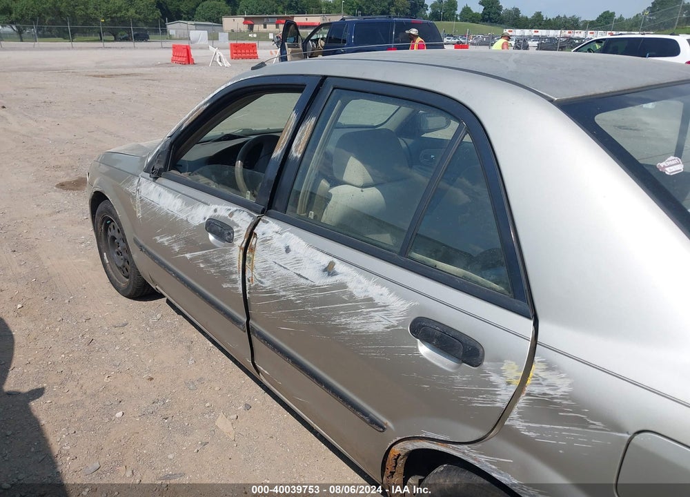 2002 MAZDA PROTEGE DX/ES/LX VIN: JM1BJ225220561488