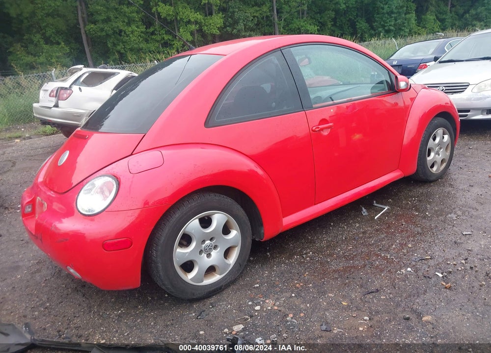 2003 VOLKSWAGEN NEW BEETLE GLS 2.0L VIN: 3VWCK21C43M437946