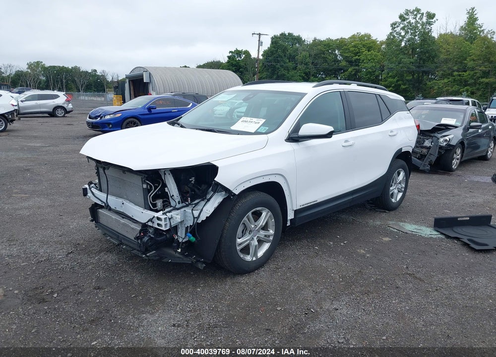 2022 GMC TERRAIN AWD SLE VIN: 3GKALTEV3NL138552