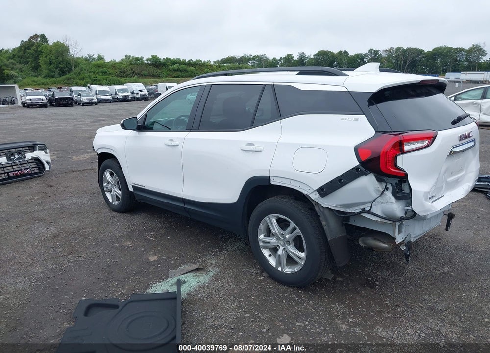 2022 GMC TERRAIN AWD SLE VIN: 3GKALTEV3NL138552
