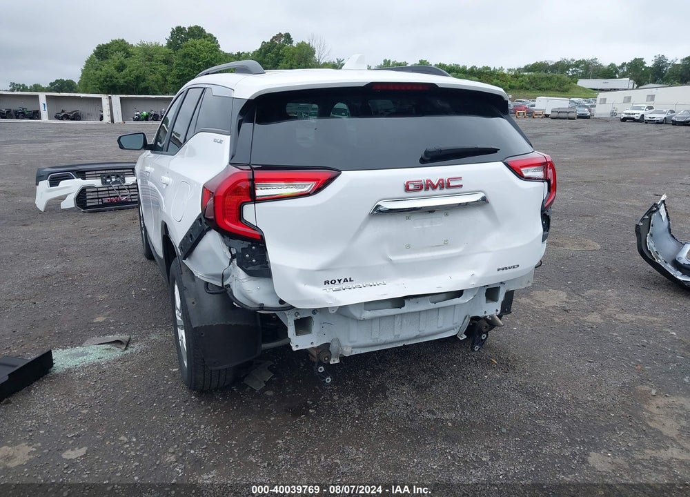 2022 GMC TERRAIN AWD SLE VIN: 3GKALTEV3NL138552