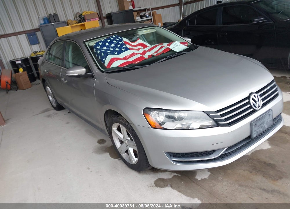 2013 VOLKSWAGEN PASSAT 2.5L SE VIN: 1VWBP7A3XDC085128