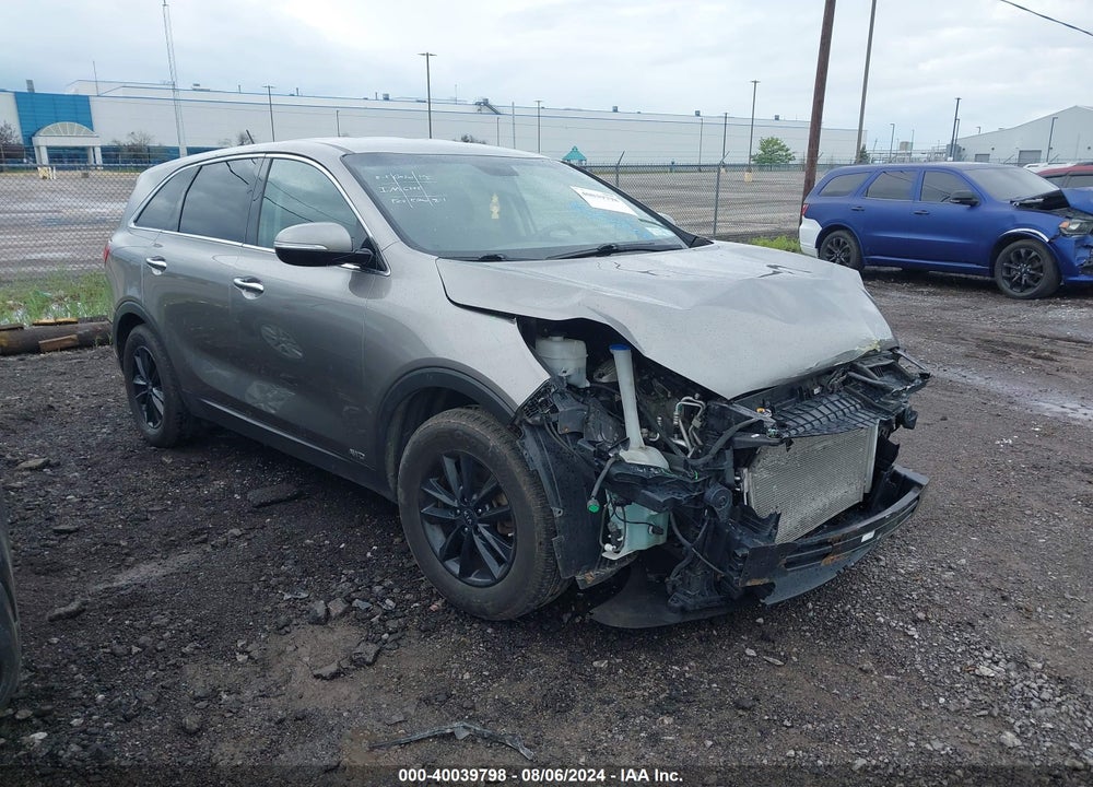 2019 KIA SORENTO 3.3L LX VIN: 5XYPGDA50KG441913