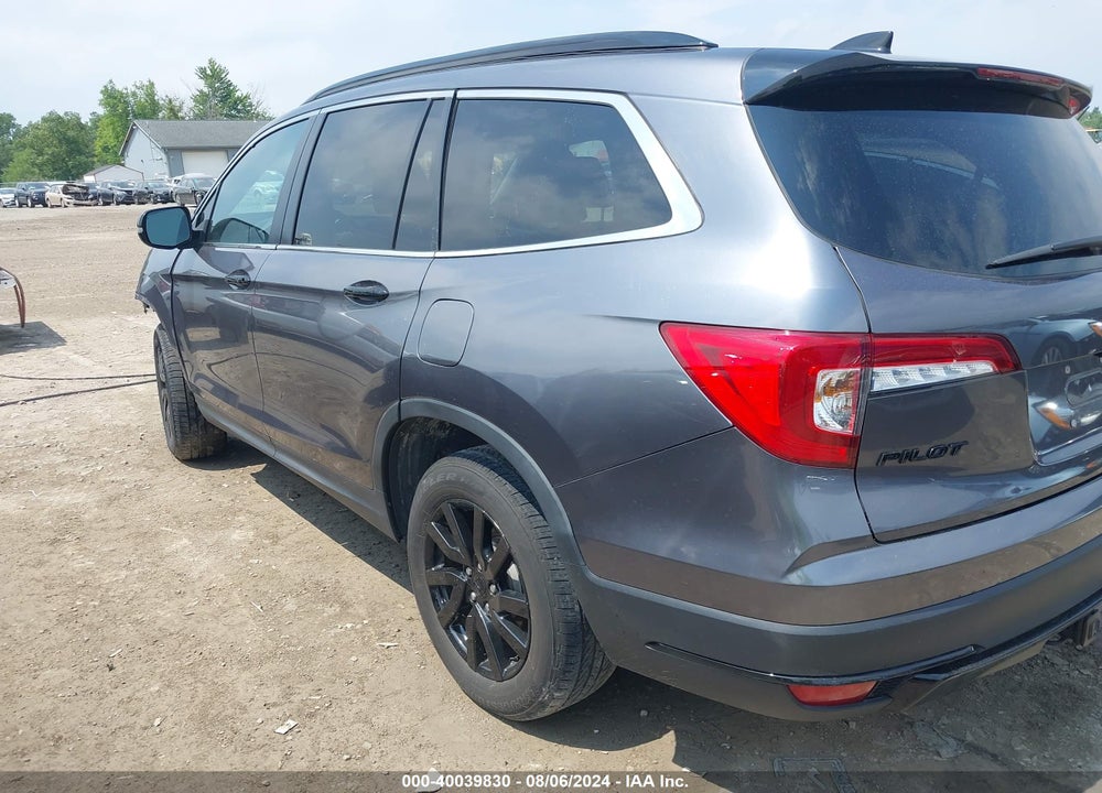 2021 HONDA PILOT 2WD EX-L VIN: 5FNYF5H56MB039245
