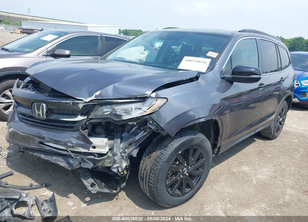 2021 HONDA PILOT 2WD EX-L VIN: 5FNYF5H56MB039245