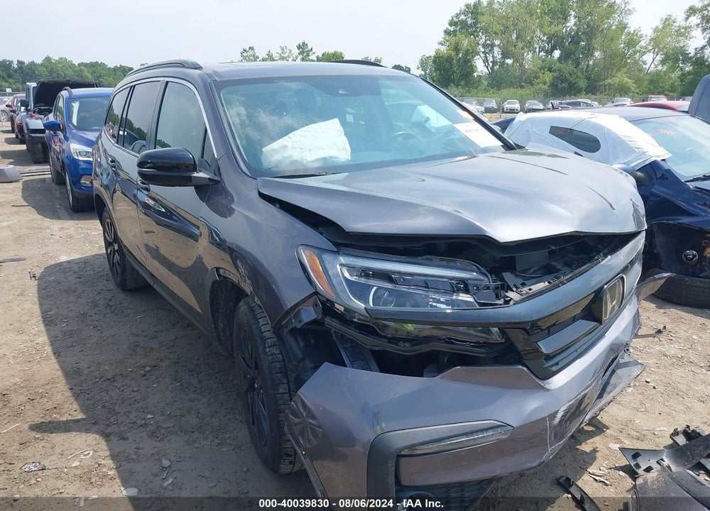 2021 HONDA PILOT 2WD EX-L VIN: 5FNYF5H56MB039245