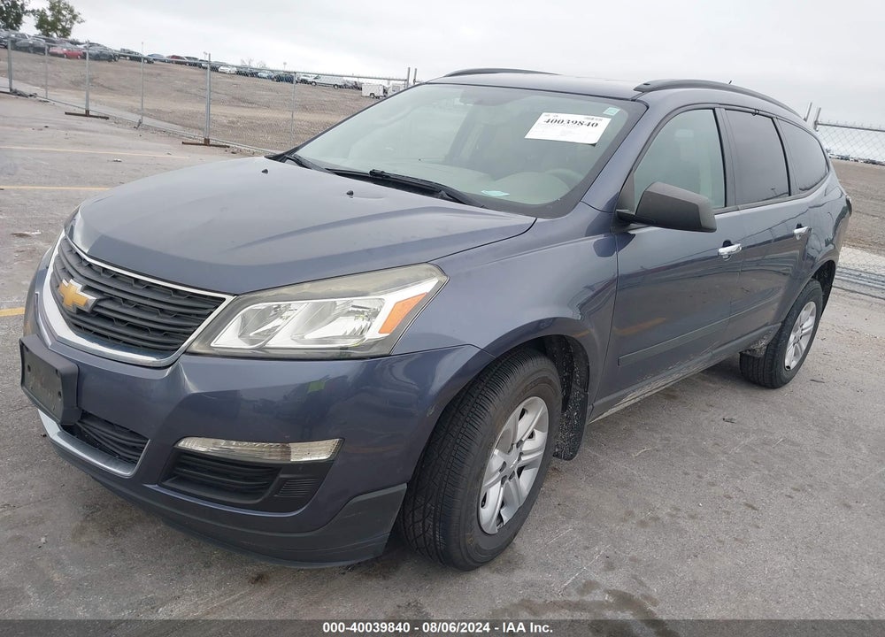 2014 CHEVROLET TRAVERSE LS VIN: 1GNKVFKDXEJ196521