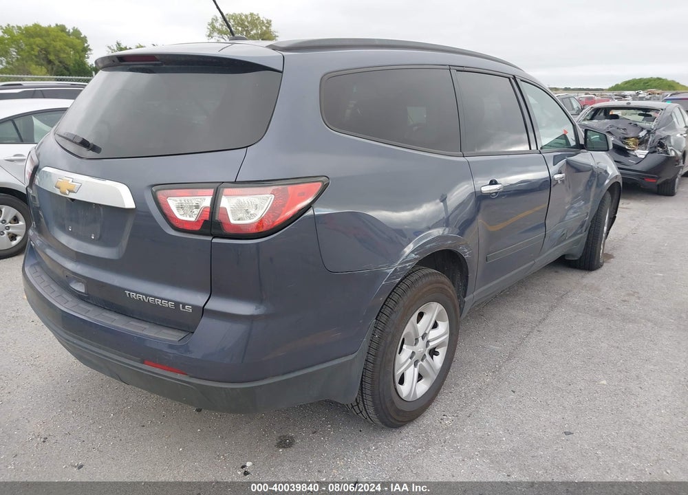 2014 CHEVROLET TRAVERSE LS VIN: 1GNKVFKDXEJ196521