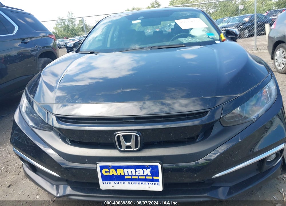 2020 HONDA CIVIC EX VIN: 2HGFC1F35LH680374