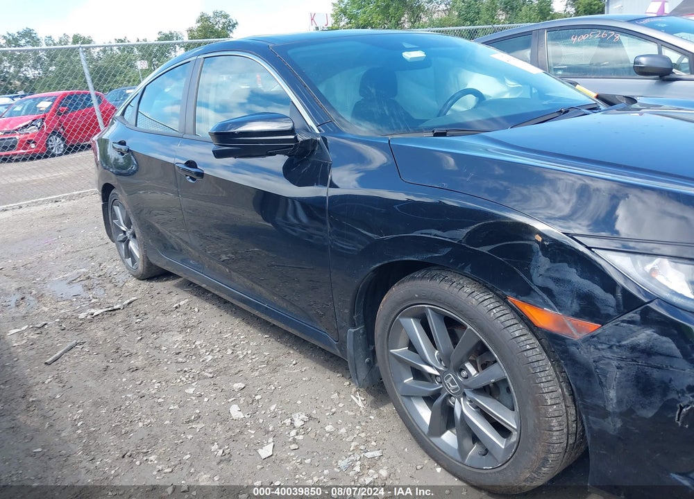 2020 HONDA CIVIC EX VIN: 2HGFC1F35LH680374