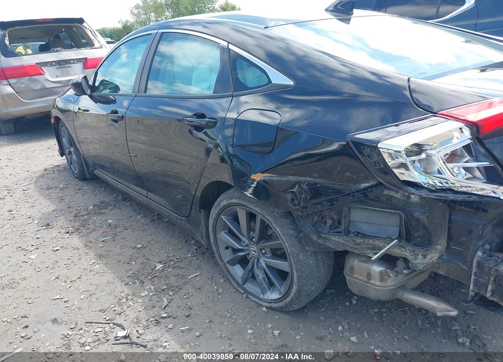 2020 HONDA CIVIC EX VIN: 2HGFC1F35LH680374