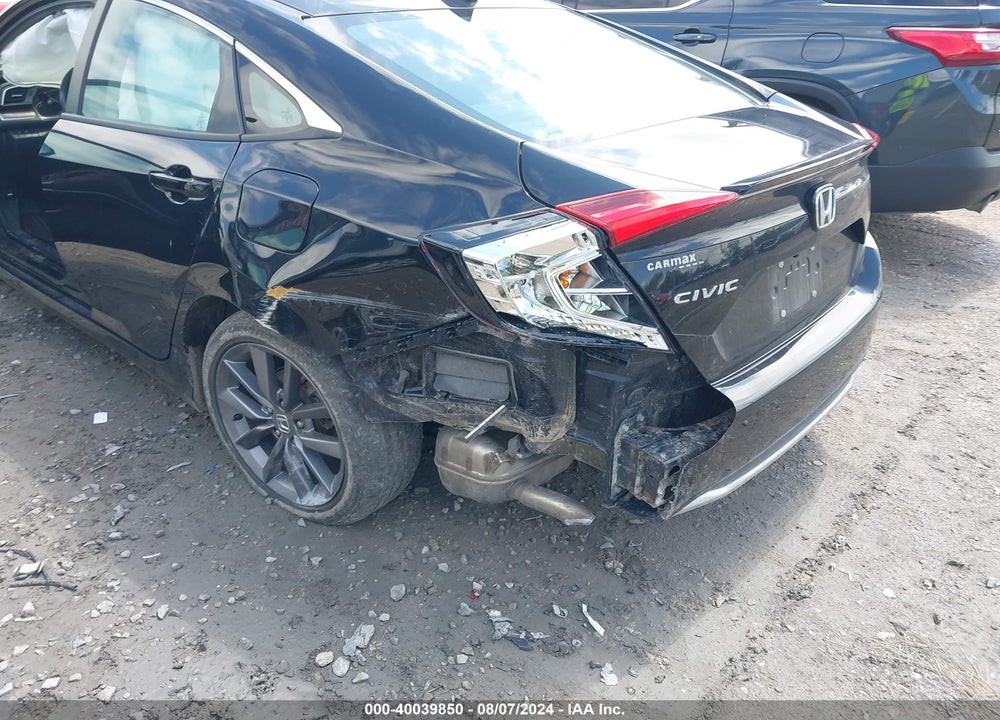 2020 HONDA CIVIC EX VIN: 2HGFC1F35LH680374